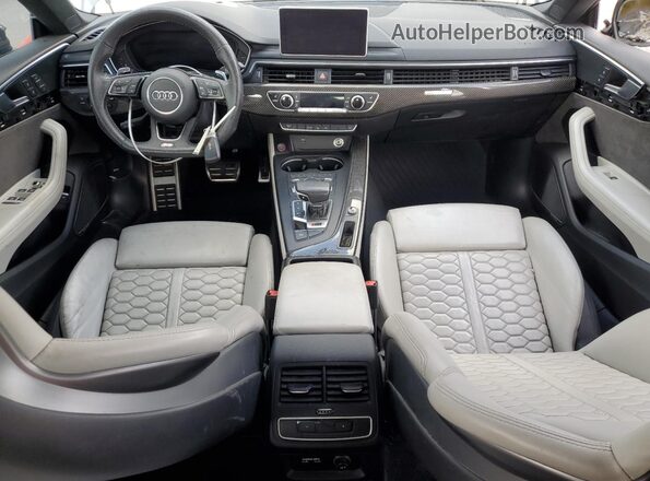 WUABWCF55KA906835 2019 AUDI RS5 Gray Vista del salpicadero