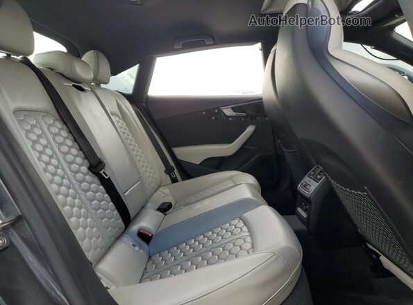 WUABWCF55KA906835 2019 AUDI RS5 Gray Vista de los asientos traseros