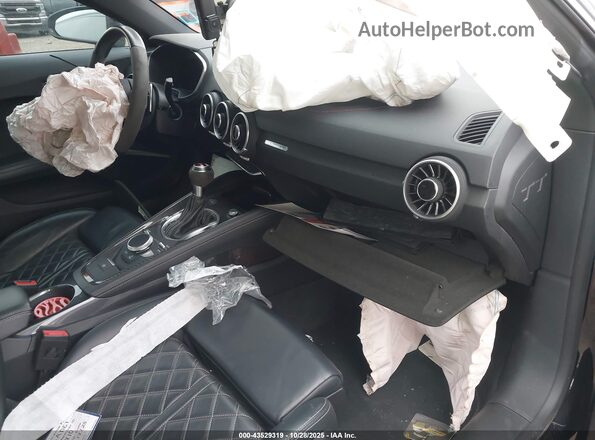 WUACSAFV0J1902310 2018 AUDI TT Black წინა სალონის ხედი