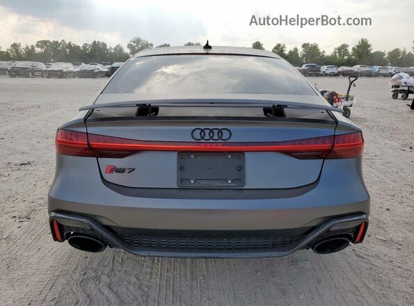 WUAPCBF23NN905808 2022 AUDI RS7 Charcoal უკანა ხედი