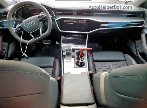 WUAPCBF23NN905808 2022 AUDI RS7 Charcoal წინა პანელის ხედი