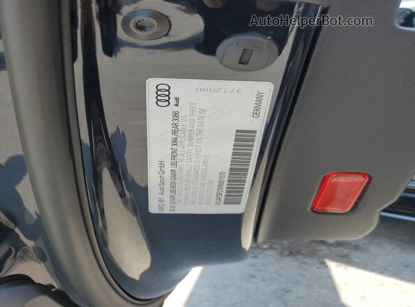 WUAPCBF29MN901079 2021 AUDI RS7 Black Vista del compartimento del motor