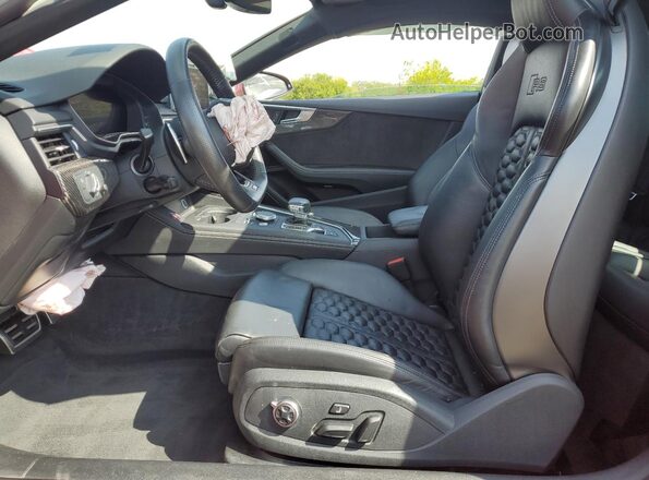 WUAPWAF50JA902135 2018 AUDI RS5 Red Front interior view