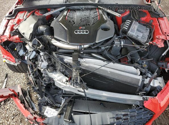 WUAPWAF50JA902135 2018 AUDI RS5 Red Rear interior view