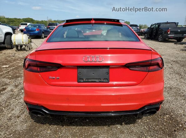 WUAPWAF50JA902135 2018 AUDI RS5 Red Rear view