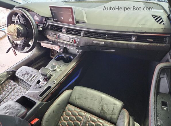 WUAPWAF58JA905090 2018 AUDI RS5 Gray Widok deski rozdzielczej
