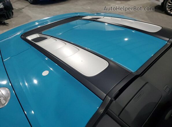 WUAVACFX3J7900217 2018 AUDI R8 Blue Հետևի նստատեղերի տեսք