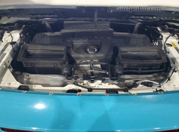 WUAVACFX3J7900217 2018 AUDI R8 Blue Սալոնի հետևի տեսք