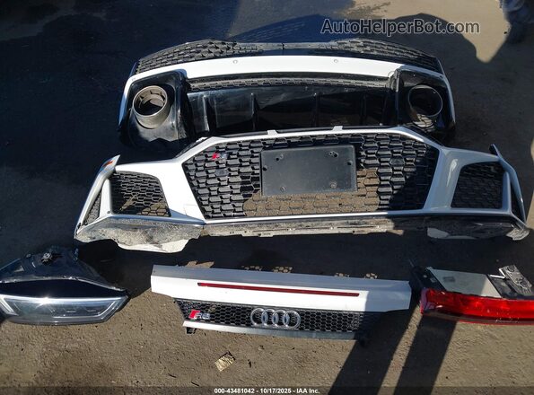 WUAVECFX7L7900986 2020 AUDI R8 White Widok zestawu wskaźników