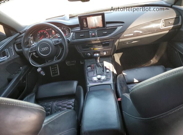 WUAW2AFC5GN903210 2016 AUDI RS7 Black Vista del salpicadero