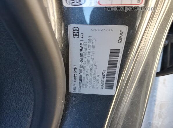 WUAW2AFC5GN903210 2016 AUDI RS7 Black Vista del compartimento del motor
