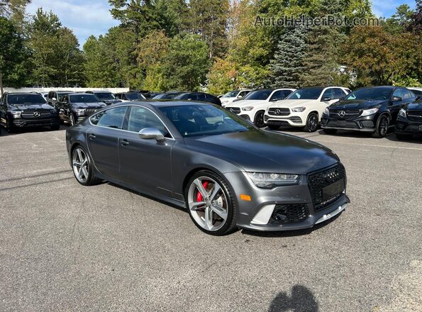 WUAW2BFC5GN902306 2016 AUDI RS7 Gray Задня ліва чверть