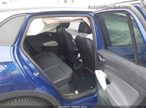 WVGDMPE21MP008528 2021 VOLKSWAGEN ID.4 Blue Вид наклейки з VIN-кодом