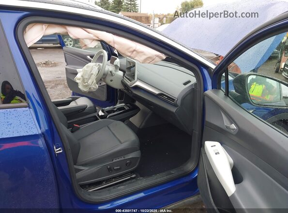 WVGDMPE21MP008528 2021 VOLKSWAGEN ID.4 Blue Вид салону спереду