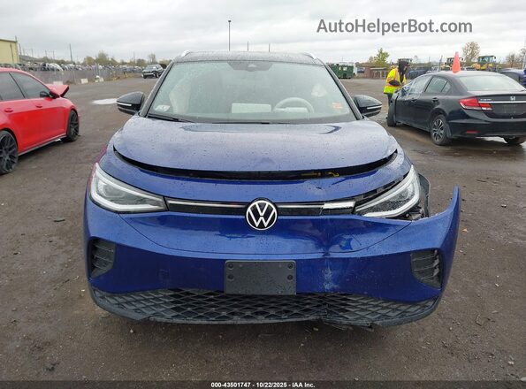 WVGDMPE21MP008528 2021 VOLKSWAGEN ID.4 Blue Вид щитка приладів