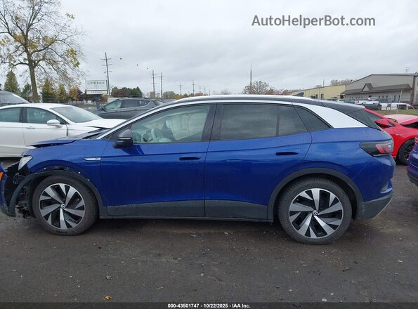 WVGDMPE21MP008528 2021 VOLKSWAGEN ID.4 Blue Панорамний вид салону 360°