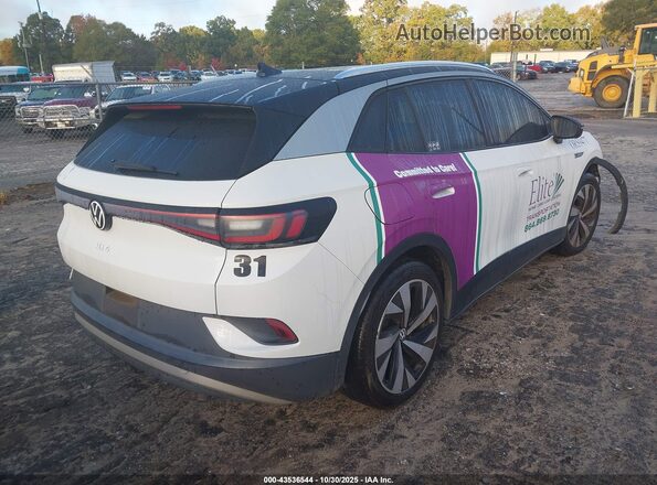 WVGDMPE22MP018971 2021 VOLKSWAGEN ID.4 Белый Задняя правая четверть