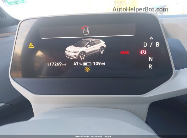 WVGDMPE22MP018971 2021 VOLKSWAGEN ID.4 Белый Вид задних сидений