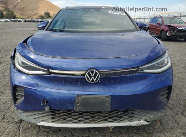 WVGKMPE23MP041179 2021 VOLKSWAGEN ID.4 Blue Դիմացի տեսք