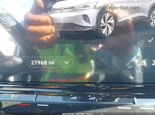 WVGKMPE26NP073271 2022 VOLKSWAGEN ID.4 Белый Вид задних сидений
