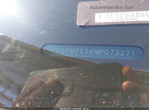 WVGKMPE26NP073271 2022 VOLKSWAGEN ID.4 Белый Вид подкапотного пространства