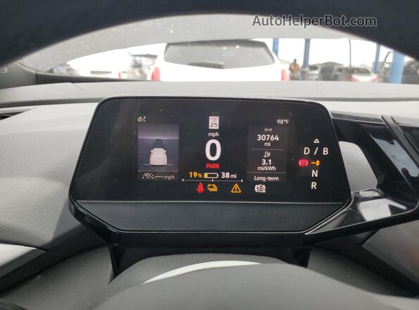 WVGRMPE21NP071412 2022 VOLKSWAGEN ID.4 Black Vista del cuadro de instrumentos