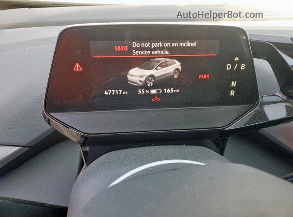 WVGRMPE29NP058505 2022 VOLKSWAGEN ID.4 White Вид щитка приладів
