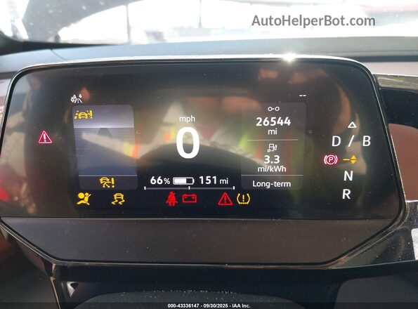 WVGTMPE23MP058780 2021 VOLKSWAGEN ID.4 Gray Հետևի նստատեղերի տեսք