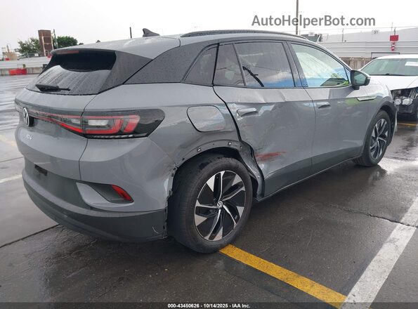 WVGTMPE25MP046940 2021 VOLKSWAGEN ID.4 Gray Հետևի աջ