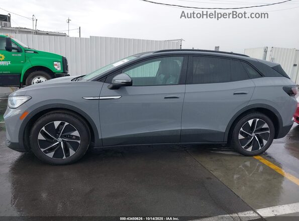 WVGTMPE25MP046940 2021 VOLKSWAGEN ID.4 Gray Սալոնի 360 աստիճան տեսք