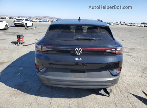 WVGTMPE27MP059656 2021 VOLKSWAGEN ID.4 Black Вид ззаду