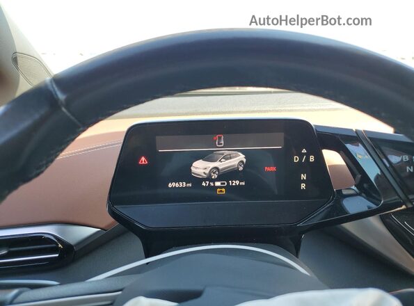 WVGTMPE27MP059656 2021 VOLKSWAGEN ID.4 Black Вид щитка приладів