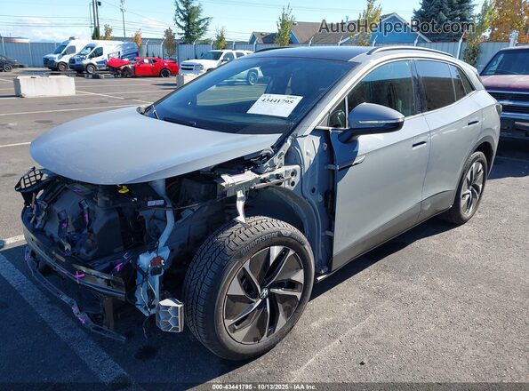 WVGTMPE2XNP047163 2022 VOLKSWAGEN ID.4 Pewter Առջևի ձախ երեք քառորդ տեսարան
