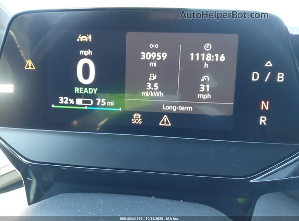 WVGTMPE2XNP047163 2022 VOLKSWAGEN ID.4 Pewter Հետևի նստատեղերի տեսք
