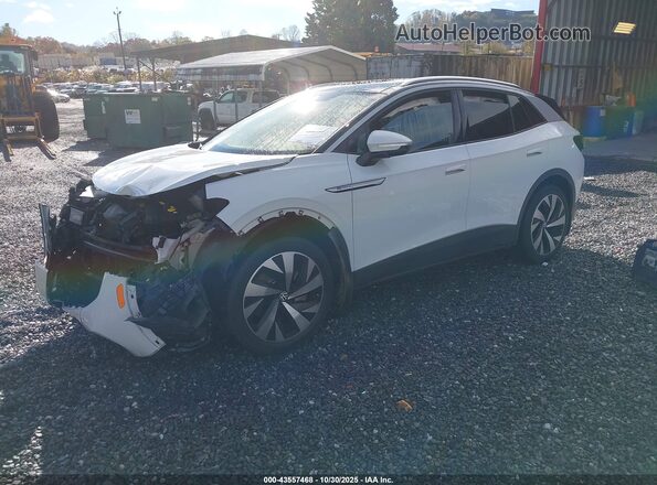 WVGUNPE22NP060457 2022 VOLKSWAGEN ID.4 White Vista tres cuartos delantera izquierda