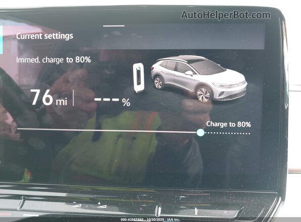 WVGUNPE22NP060457 2022 VOLKSWAGEN ID.4 White 