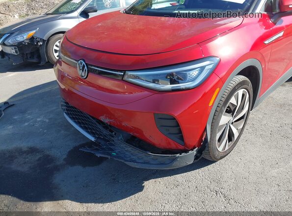 WVGUNPE2XNP044247 2022 VOLKSWAGEN ID.4 Red Դիմացի տեսք