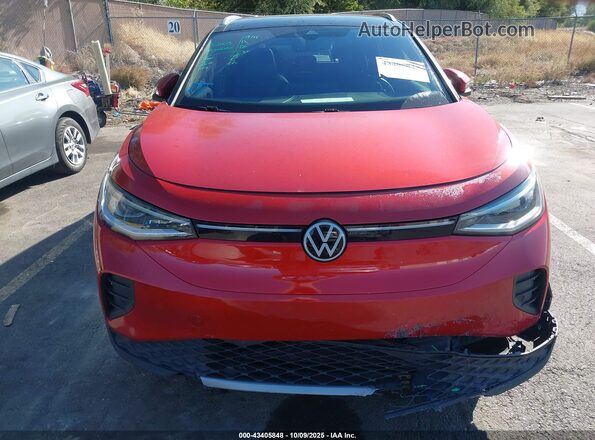 WVGUNPE2XNP044247 2022 VOLKSWAGEN ID.4 Red Սարքավորումների վահանակի տեսք