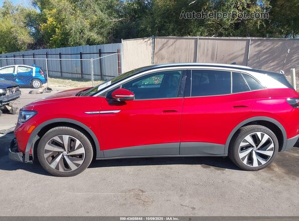 WVGUNPE2XNP044247 2022 VOLKSWAGEN ID.4 Red Սալոնի 360 աստիճան տեսք