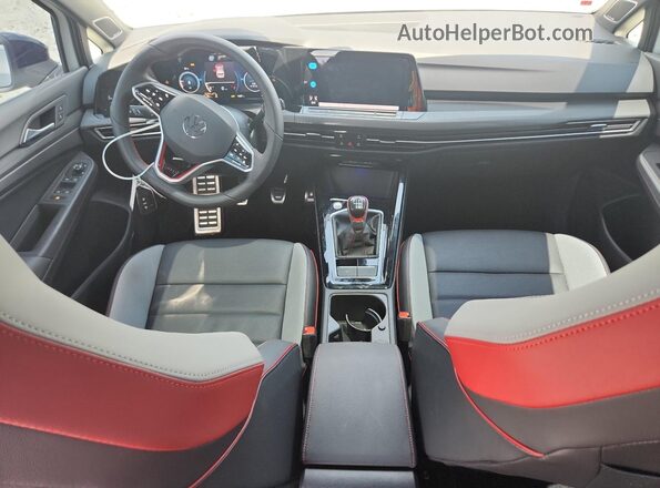 WVW2A7CD4RW234729 2024 VOLKSWAGEN GTI Белый Вид панели приборов