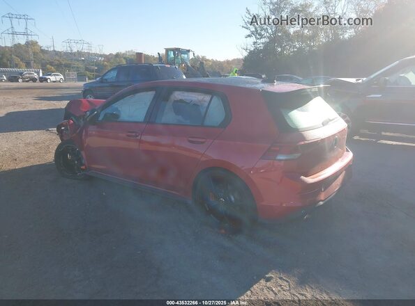 WVW2A7CD7RW226592 2024 VOLKSWAGEN GOLF Красный Задняя левая четверть