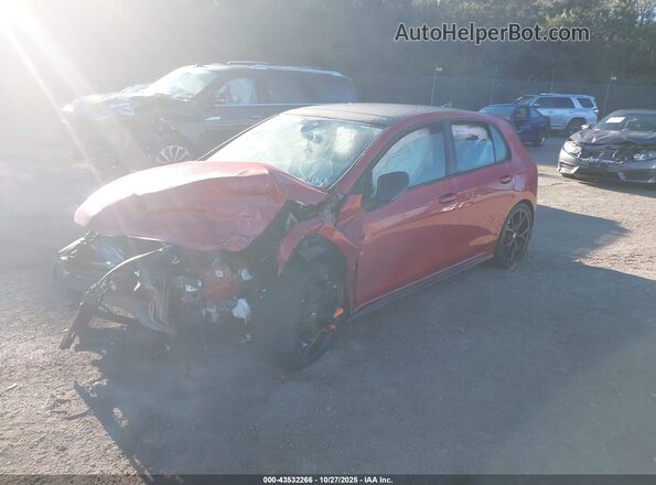 WVW2A7CD7RW226592 2024 VOLKSWAGEN GOLF Красный Передняя левая четверть