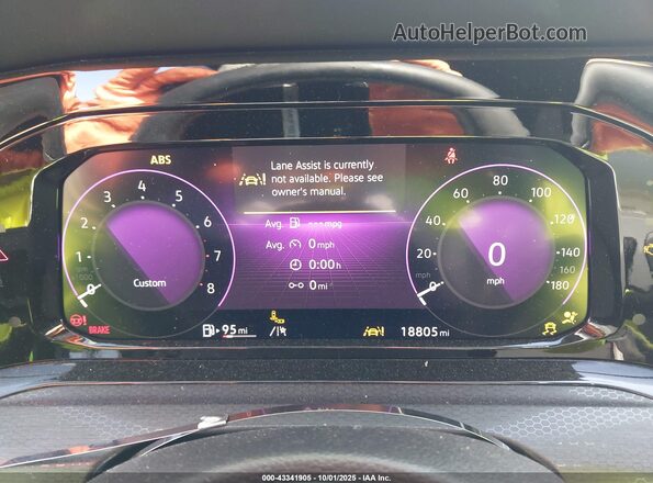 WVW987CD4NW215652 2022 VOLKSWAGEN GOLF Dark Blue 
