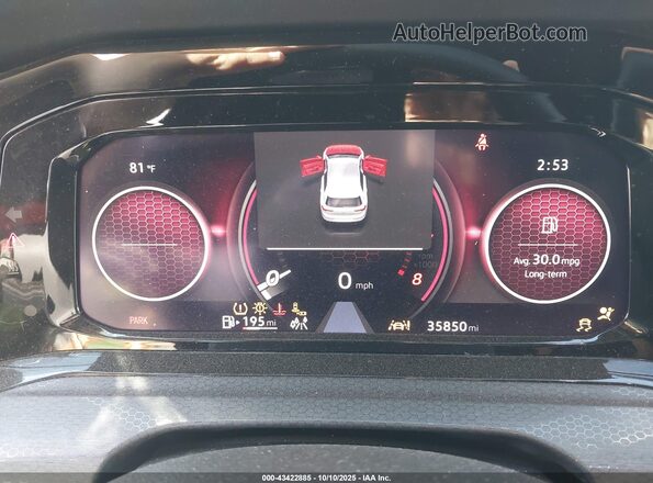 WVW9A7CD4PW188721 2023 VOLKSWAGEN GOLF White უკანა სავარძლების ხედი