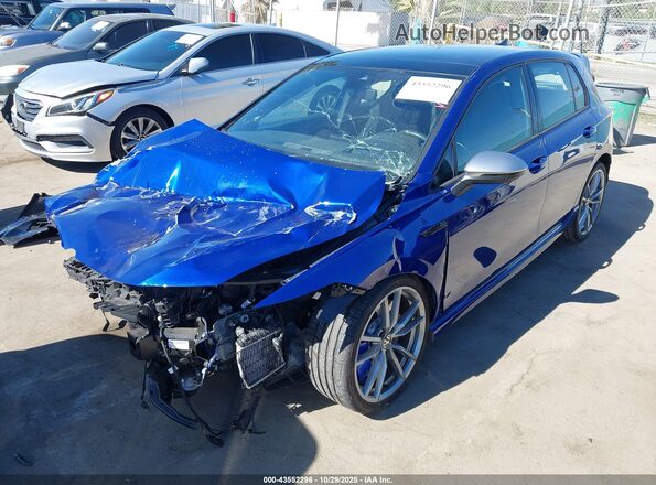 WVWEB7CD8RW231200 2024 VOLKSWAGEN GOLF Blue Przód lewy