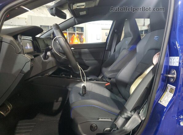 WVWEB7CD9RW233344 2024 VOLKSWAGEN GOLF Blue Սալոնի դիմացի տեսք