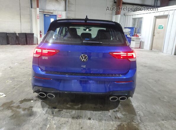 WVWEB7CD9RW233344 2024 VOLKSWAGEN GOLF Blue Հետևի տեսք