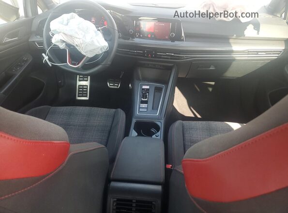 WVWG87CDXNW155111 2022 VOLKSWAGEN GTI Gray Dashboard view