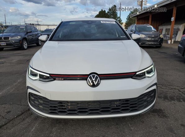WVWGA7CD4RW158483 2024 VOLKSWAGEN GTI White Widok z przodu