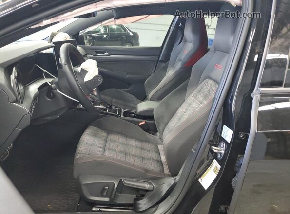 WVWLA7CD9SW224031 2025 VOLKSWAGEN GTI Черный Вид салона спереди